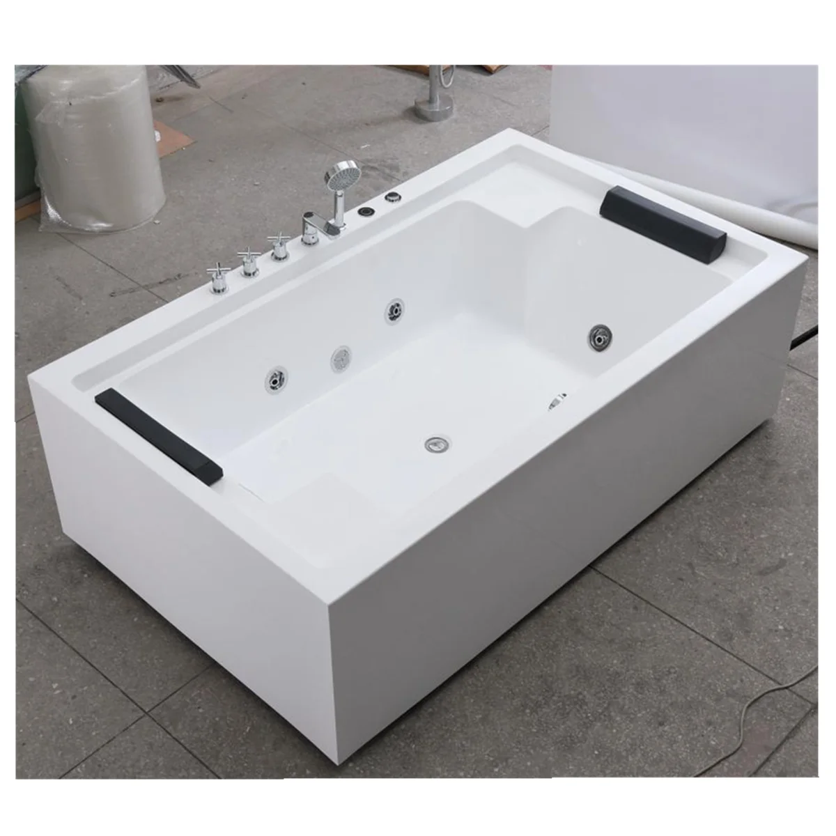 Aokeliya C-473 cool massage jet whirlpool air jets bubbles bath tubs bathtubs