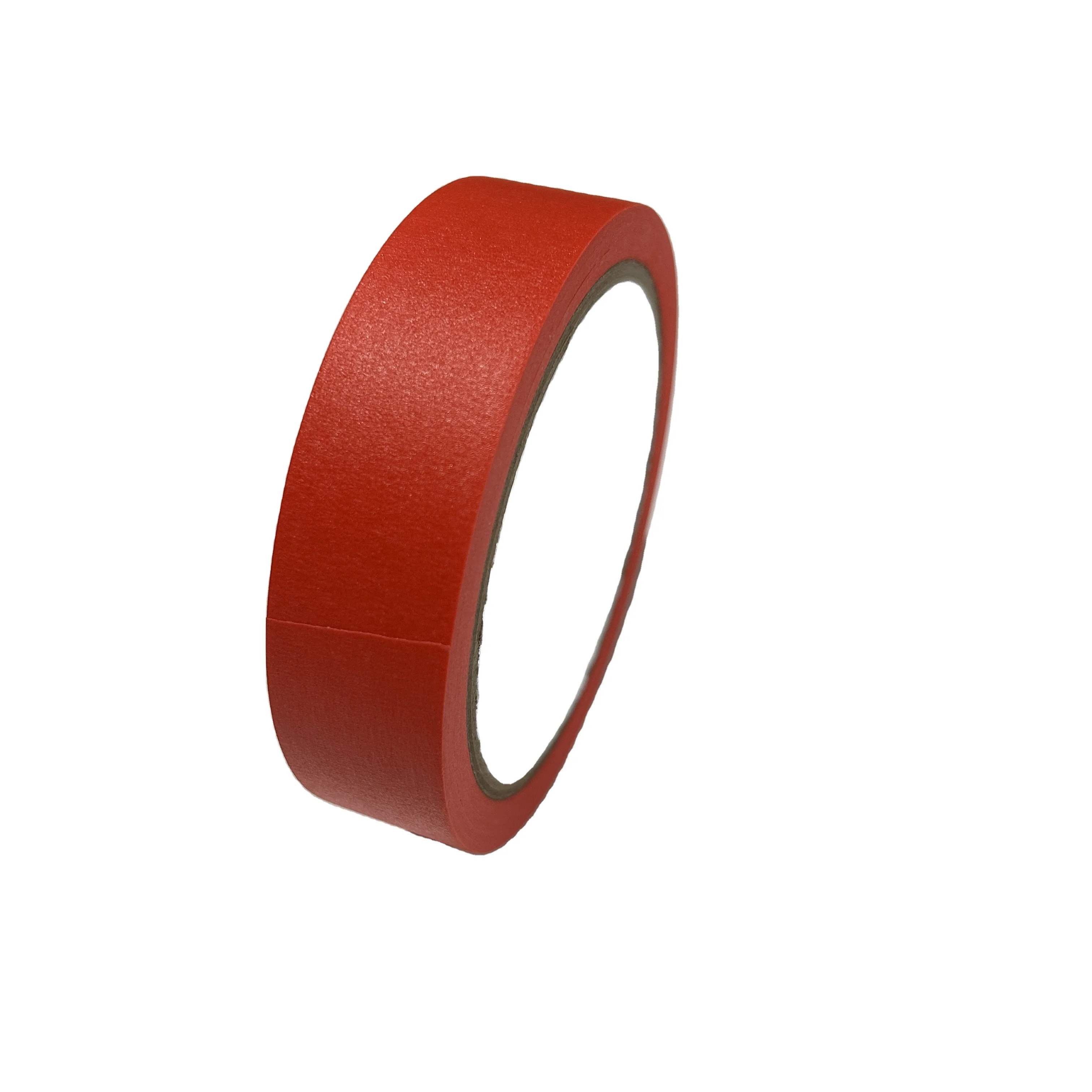 High Temperature Resistance Crepe Paper Rubber Adhesive Colorful Masking Tape For Automotive Spray Painting