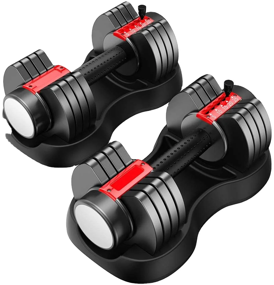 cheapest pro 5kg 12.5lb 25lbs adjustable dumbells weight dumbbells for lady