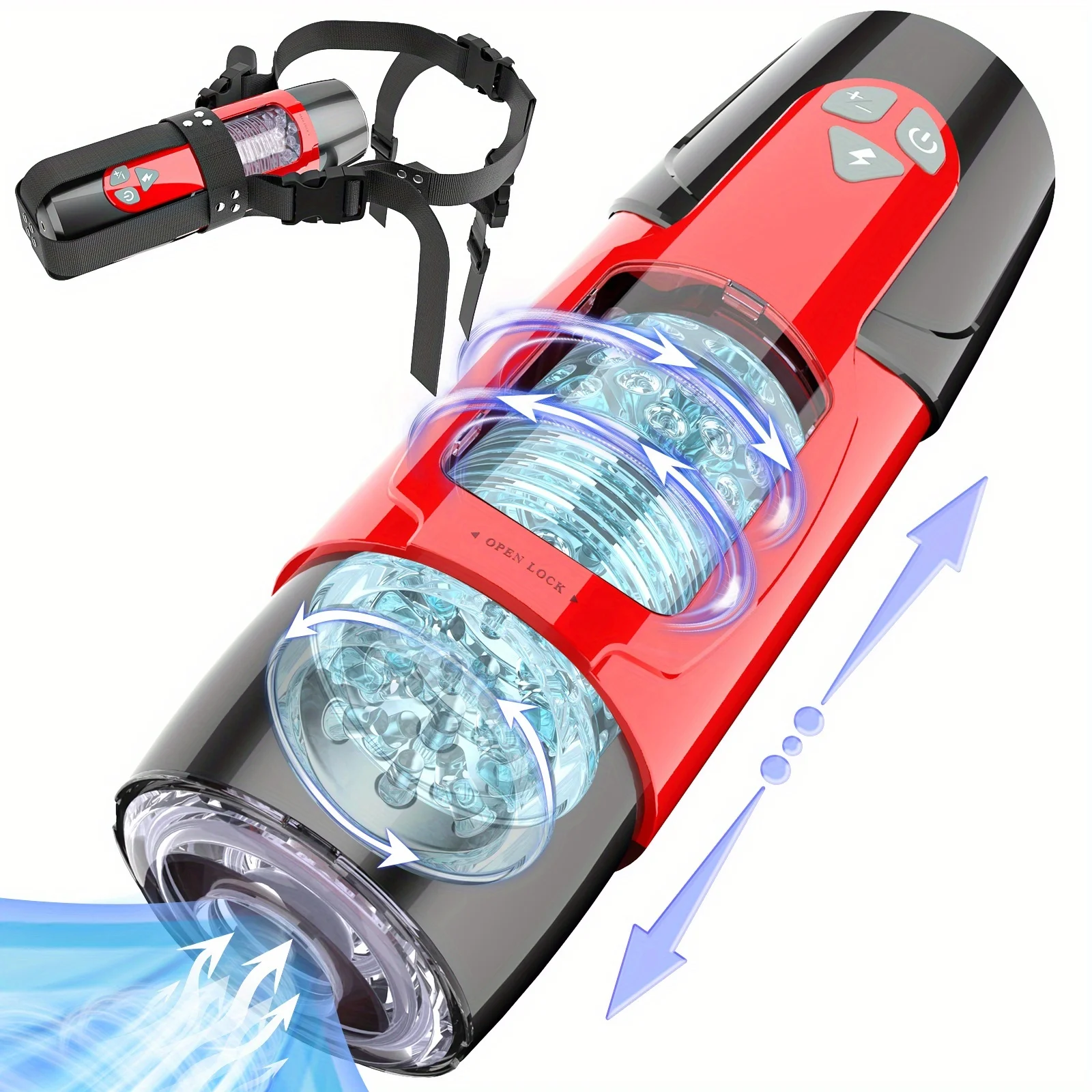 Hot sex toys male masturbation cup telescopic rotating with voice pocket pussy adult sex toys for men masturbating electric