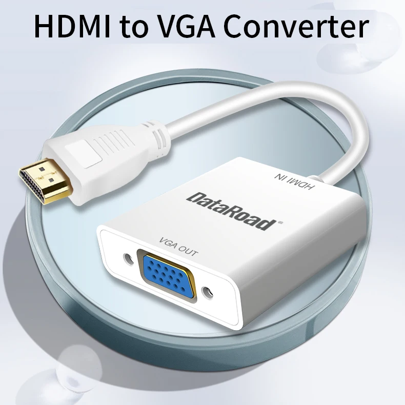 OEM ODM 4k 3D HDMI Male to VGA Female 1080P 15cm  vga to hdmi converter cable