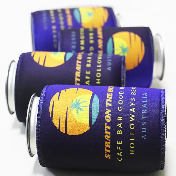 Factory High Quality OEM Neoprene Stubby Holder Beer Bottle Sleeve Can Cooler