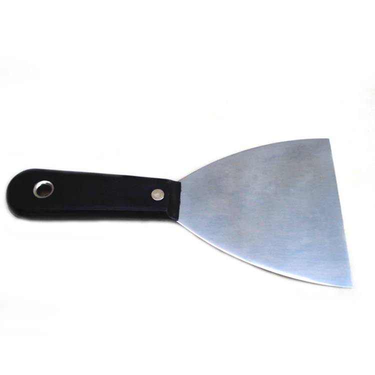plastic handle mirror polish stainless steel /carbon steel putty knife