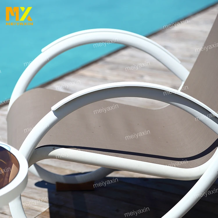 
All weather commercial aluminum dining cafe patio bistro set outdoor dining table set 