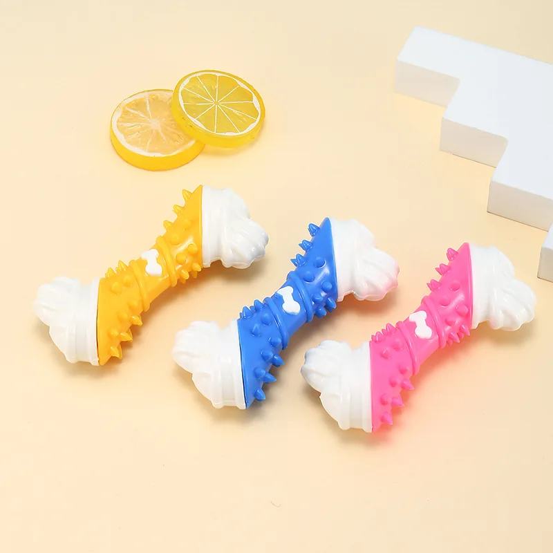 Pet Toy Chicken Bone Nylon Wrap Glue Dog Bite Resistant Teeth Cleaning Chew supplies