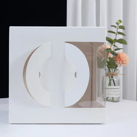 10 X 10 X 8 Custom Cake Boxes With Logo Rectangle Cake Box Supplier For Tall Cake Packaging