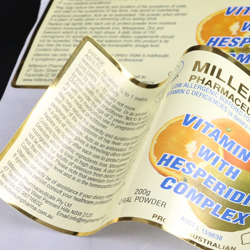 
Logo Stickers Custom Printing Packaging Labeling for Custom Bottle Sticker Printing Design 