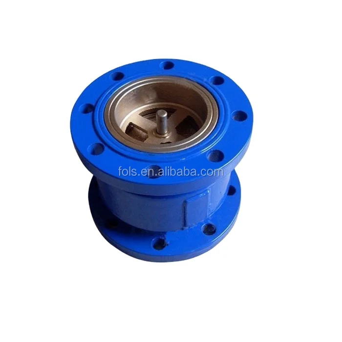 Long working life flange ends silent water check valve dn50
