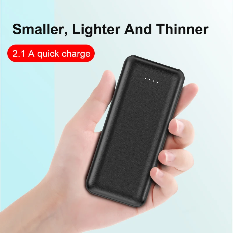 Wireless Power Bank 5000Mah, Wireless Portable Power Bank Mobile Charger, Mini Power Bank Portable Charger