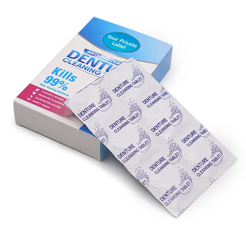 sample free denture cleaning tablet manufacturer in China