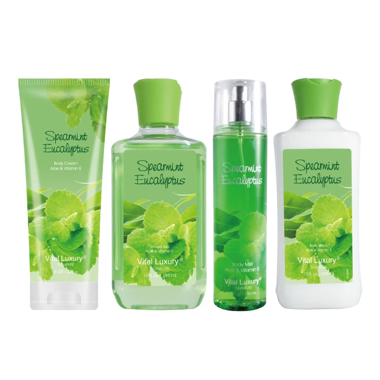 Lantern OEM ODM bodi mist 236ml 16 fragrances body care set moisturizer body mist set