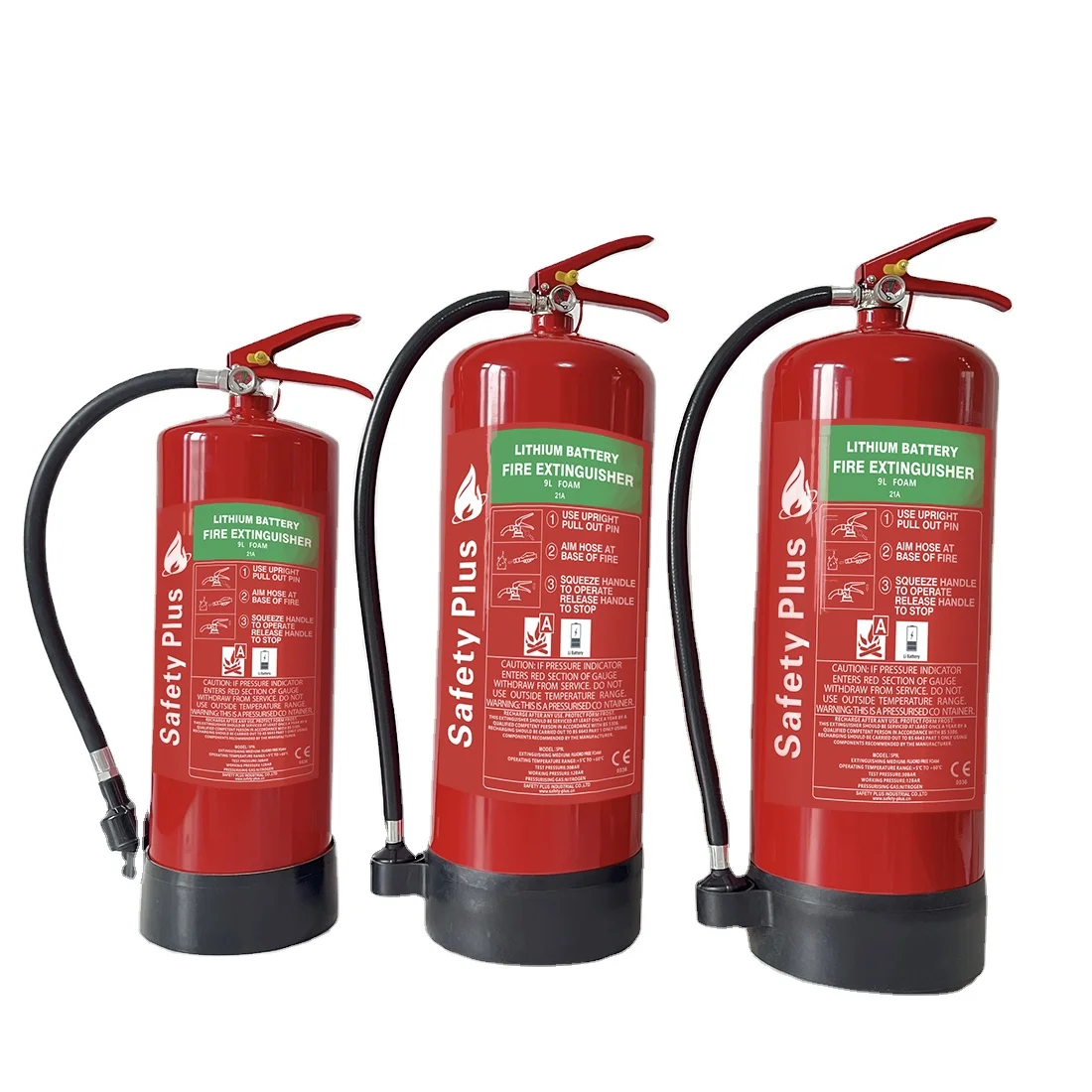 6 Liters Li-lon Fire Extinguisher for Lithium Battery Car Electrical Vehicles