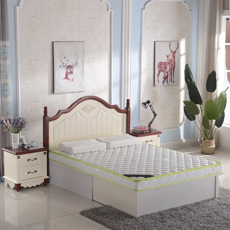 2021 Hot Sale Factory Customized Spring Memory Foam mattress Medium Soft queen size firm edge latex mattress king