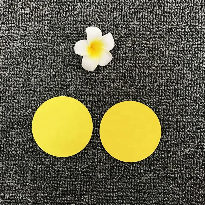 Fashion Satin Sexy Nipple Covers Round Shape Nipple Stickers Pasties Wholesale Chest Stickers