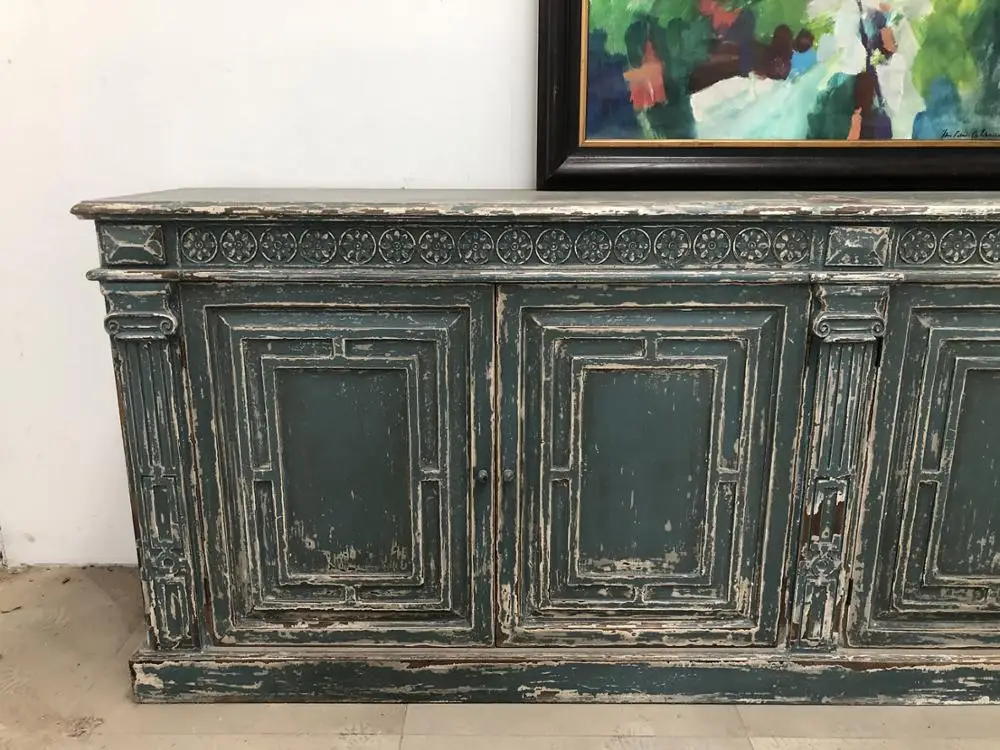 oriental distressed vintage industrial furniture for stores use