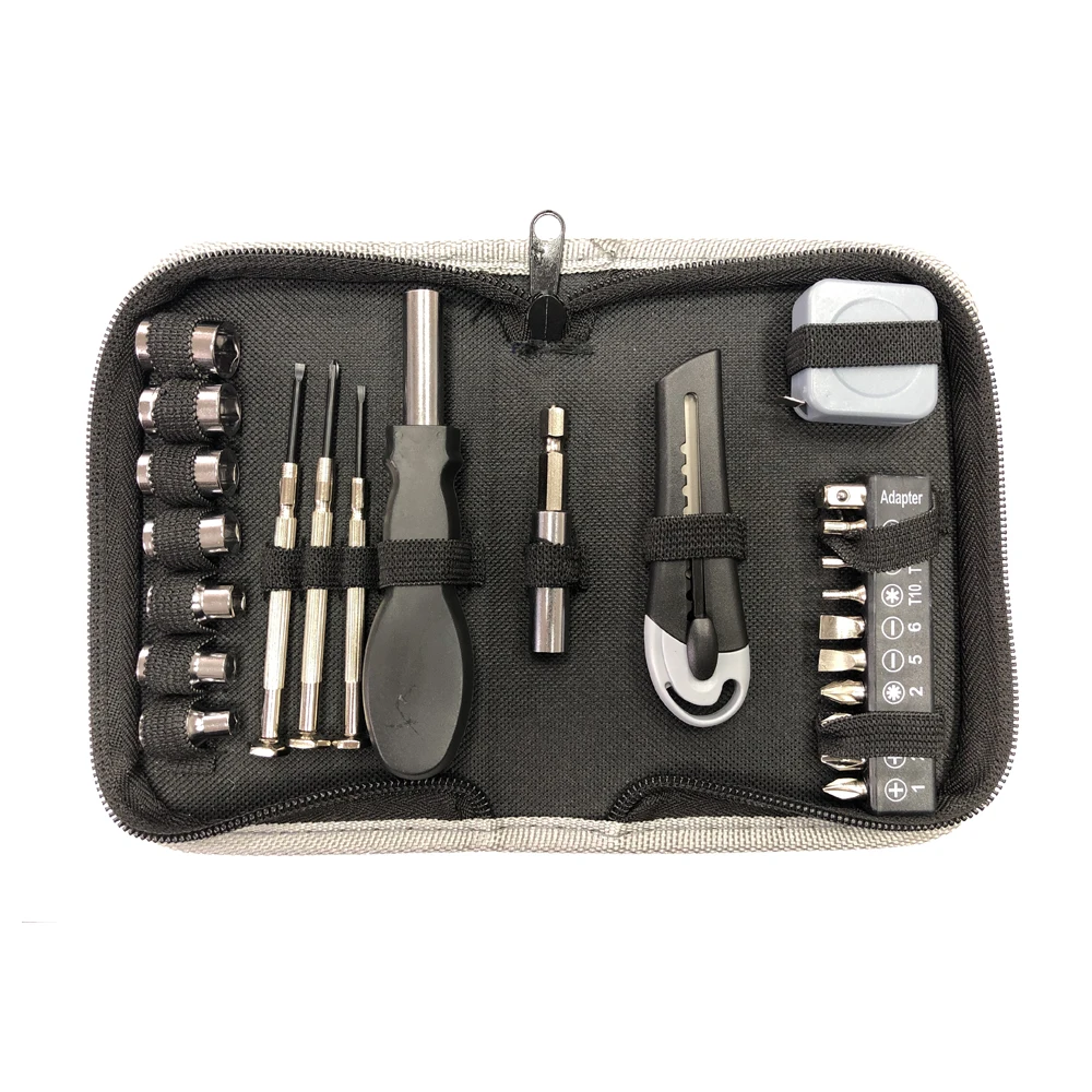 24pcs zipper pouch computer tool kit