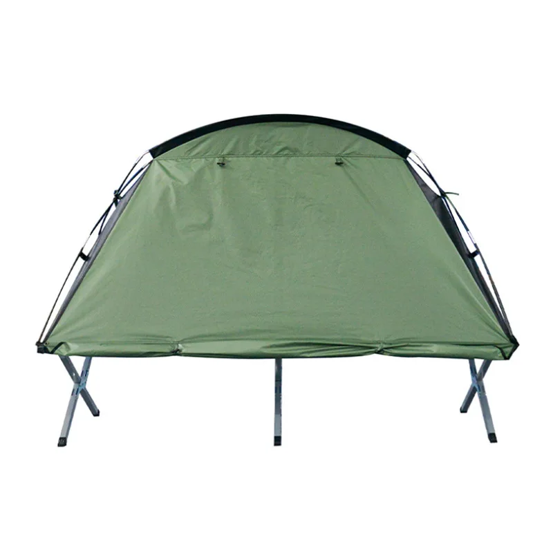 Hot Sale Automatic One Man Tent Cot Off Ground Popup Double Fishing Tactics Cot Tent Camp Bed Tent