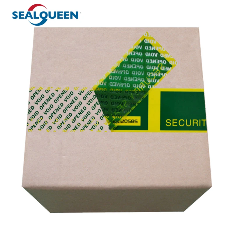 Strong Adhesive Security Void Tape Warranty Void If Removed Label Security Packaging Sealing Sticker Box Tapes