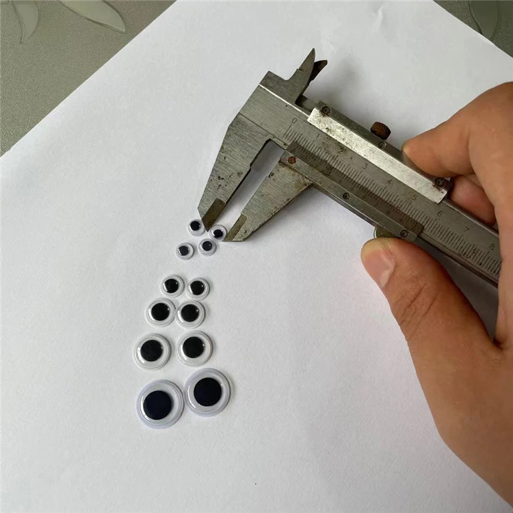 
Stuffed Plush Toy DIY Kid Handcrafts Adhesive Stickers Round Joggle Movable Large Plastic Eyes 