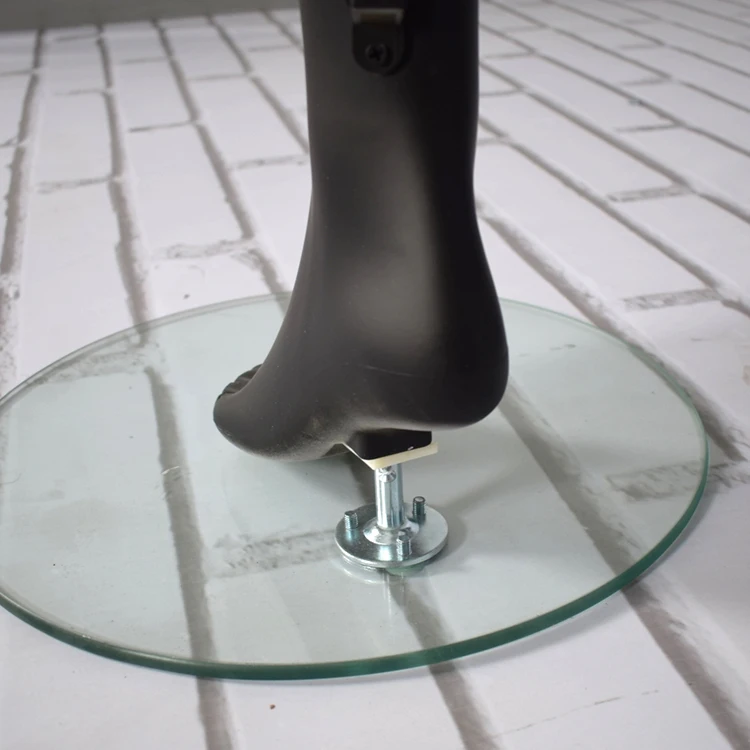 Wholesale Cheap Dress Forms Faceless Male Man Standing Black Mannequin Full Body