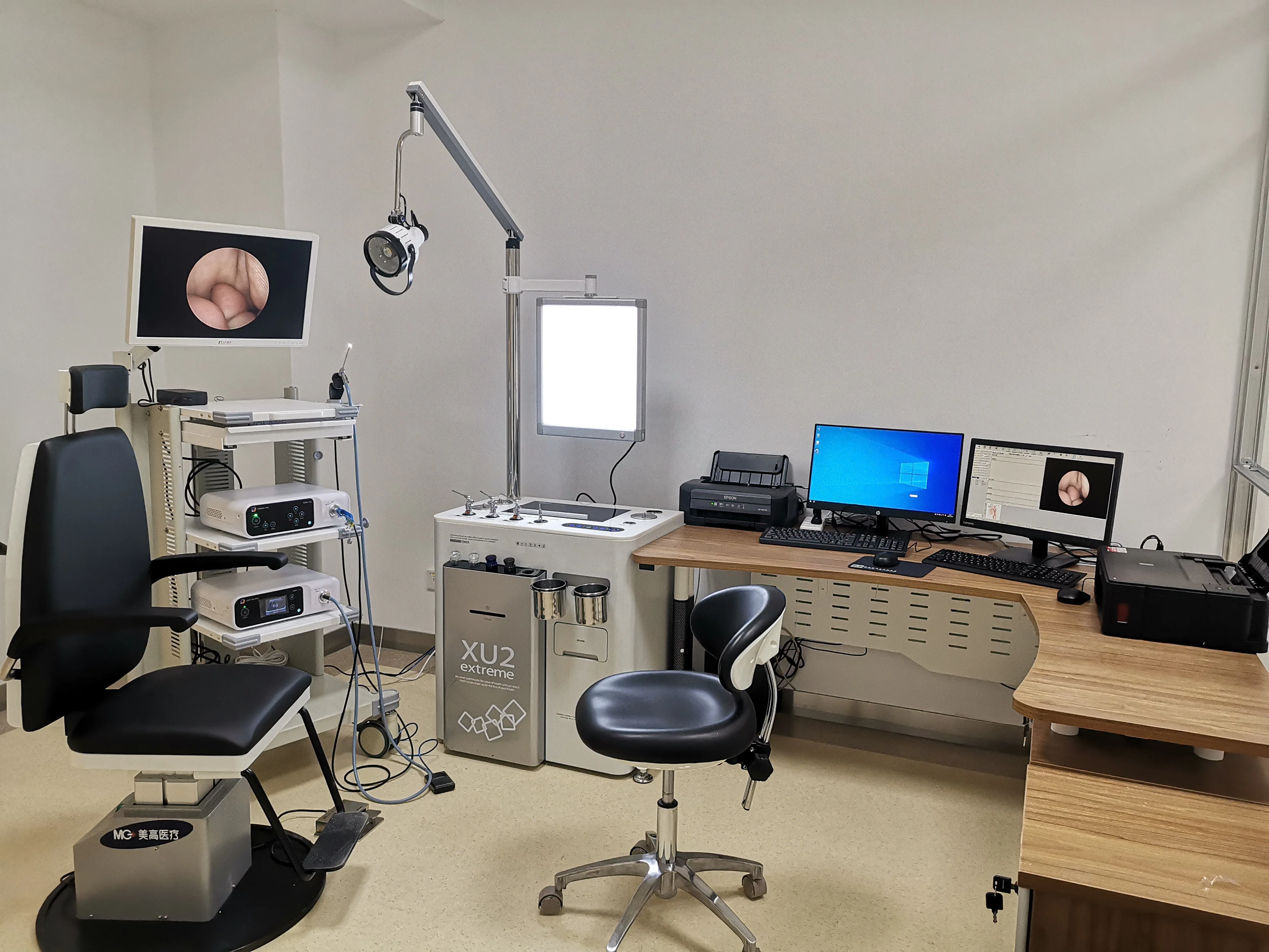 Hospital complete set 1080P Full HD endoscope camera system ENT Urology surgery equipments endoscopy tower