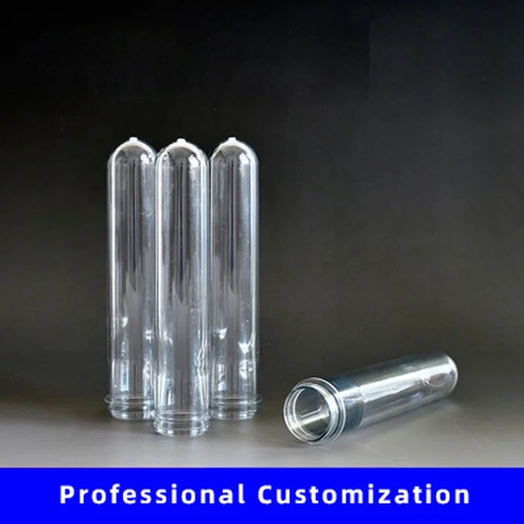 High quality 68g-85g plastic transparent preform bottle oil 32mm neck raw PET preforms for cooking oil pet bottles