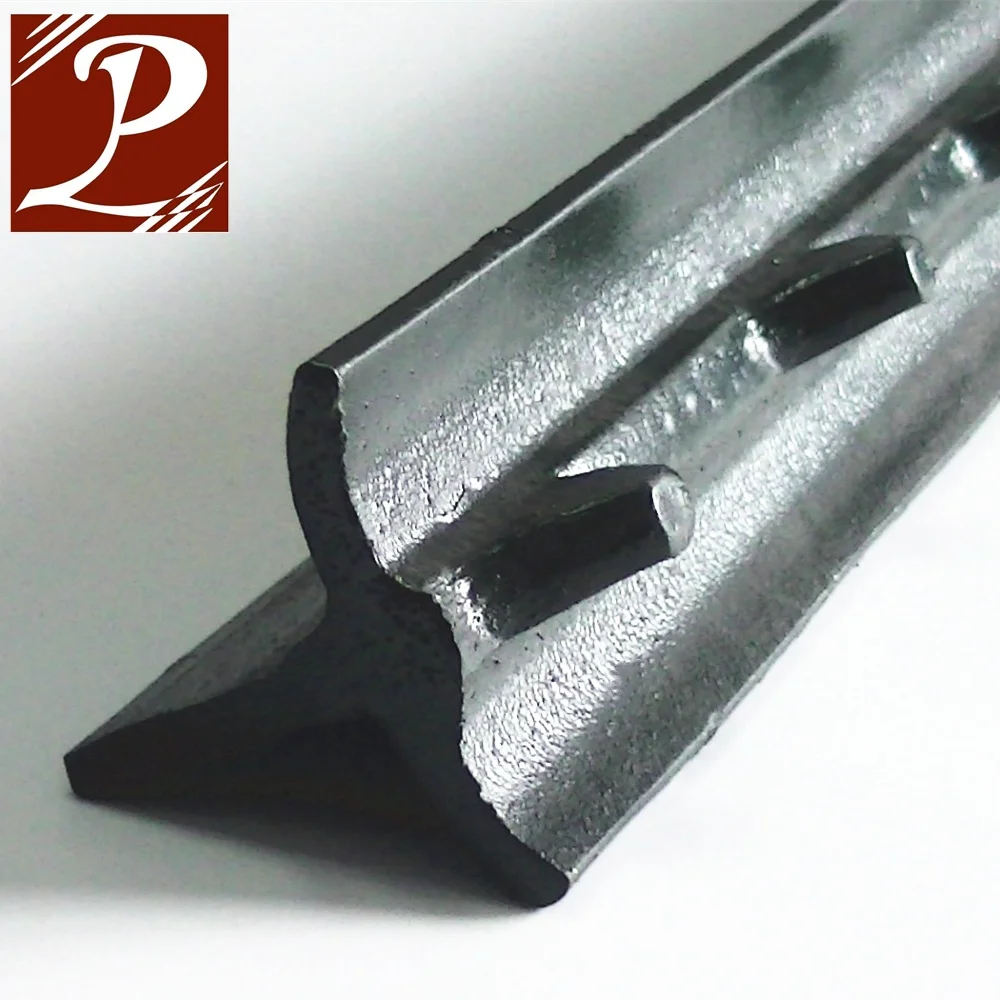 length 6ft Red painted steel t fence post for farm