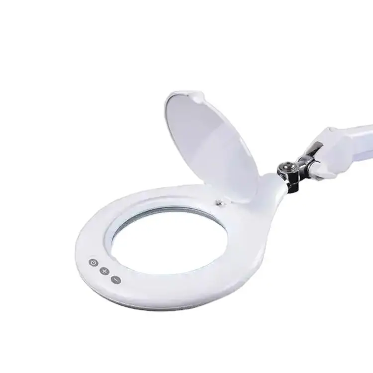 Magnifying Glass Lamp Modes LED Magnifying Lamp for Reading, Hobby, Crafts Lab Medical Beauty Equipment with Stand