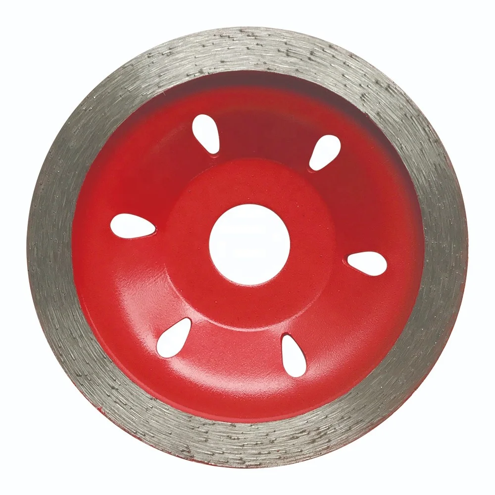 ROKTOOLS 80 -125mm Diamond Continuous Rim Diamond Grinding Cup Wheel Stone Grinding Cup