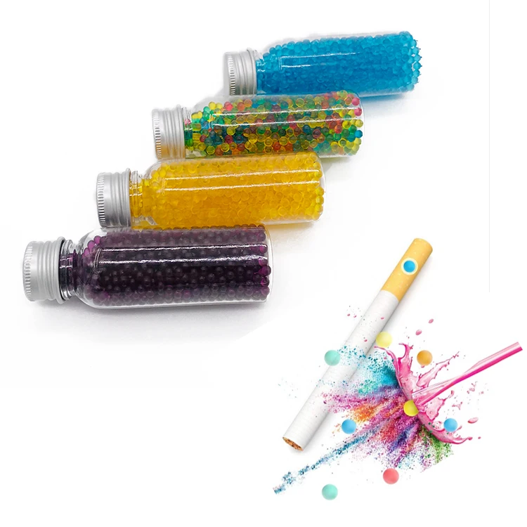 
Cigarettes Filter Menthol Fresh Breath Bursting Balls Blasting Bead Pops Capsule Flavor For Cigarettes 