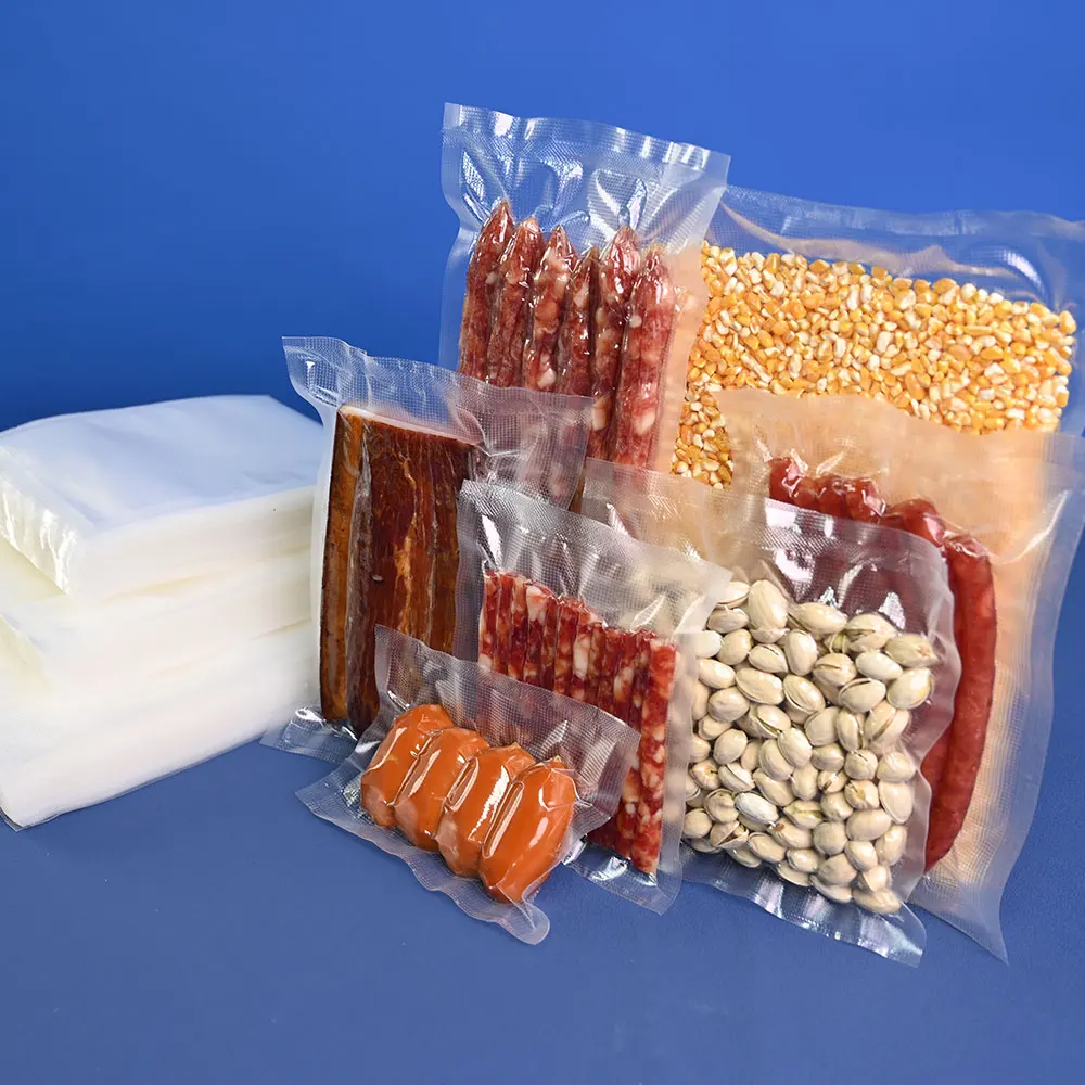Vacuum Sealer Bags for food Plastic Packaging Bags Textured Packaging mylar bags custom printed20*30cm