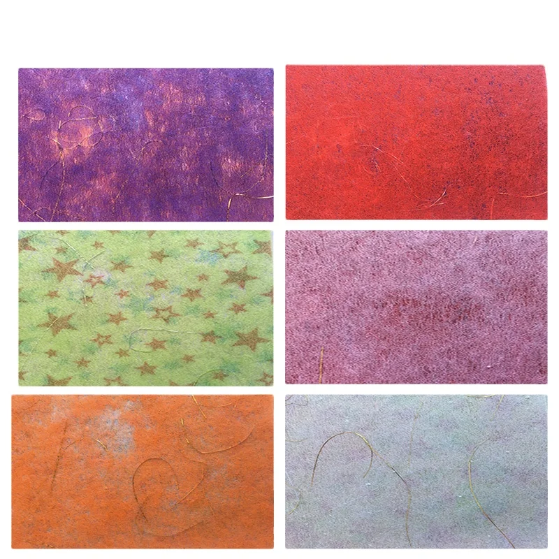 glitter silver line non woven fabric  felt provider flower wrapping