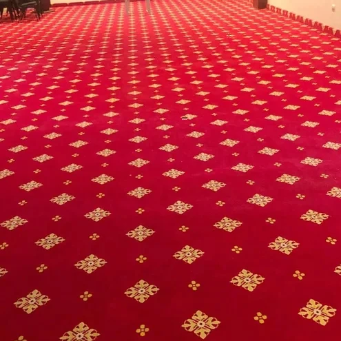 Luxury Golf Club Carpet Nylon Printed Carpet 5 Star Hotel Room Banquets Corridor  Casino Carpet