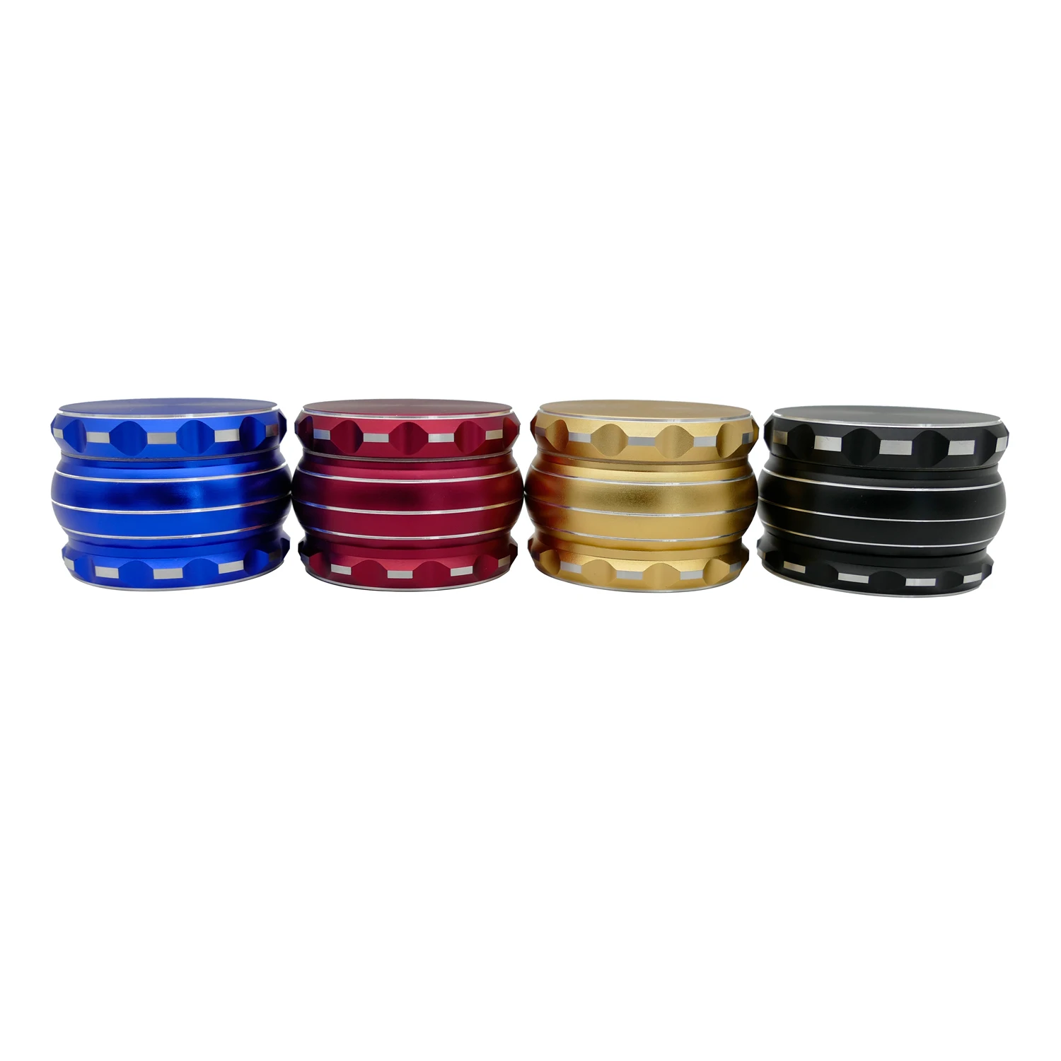 New cross Border metal cigarette grinder multi - color tobacco cigarette grinder