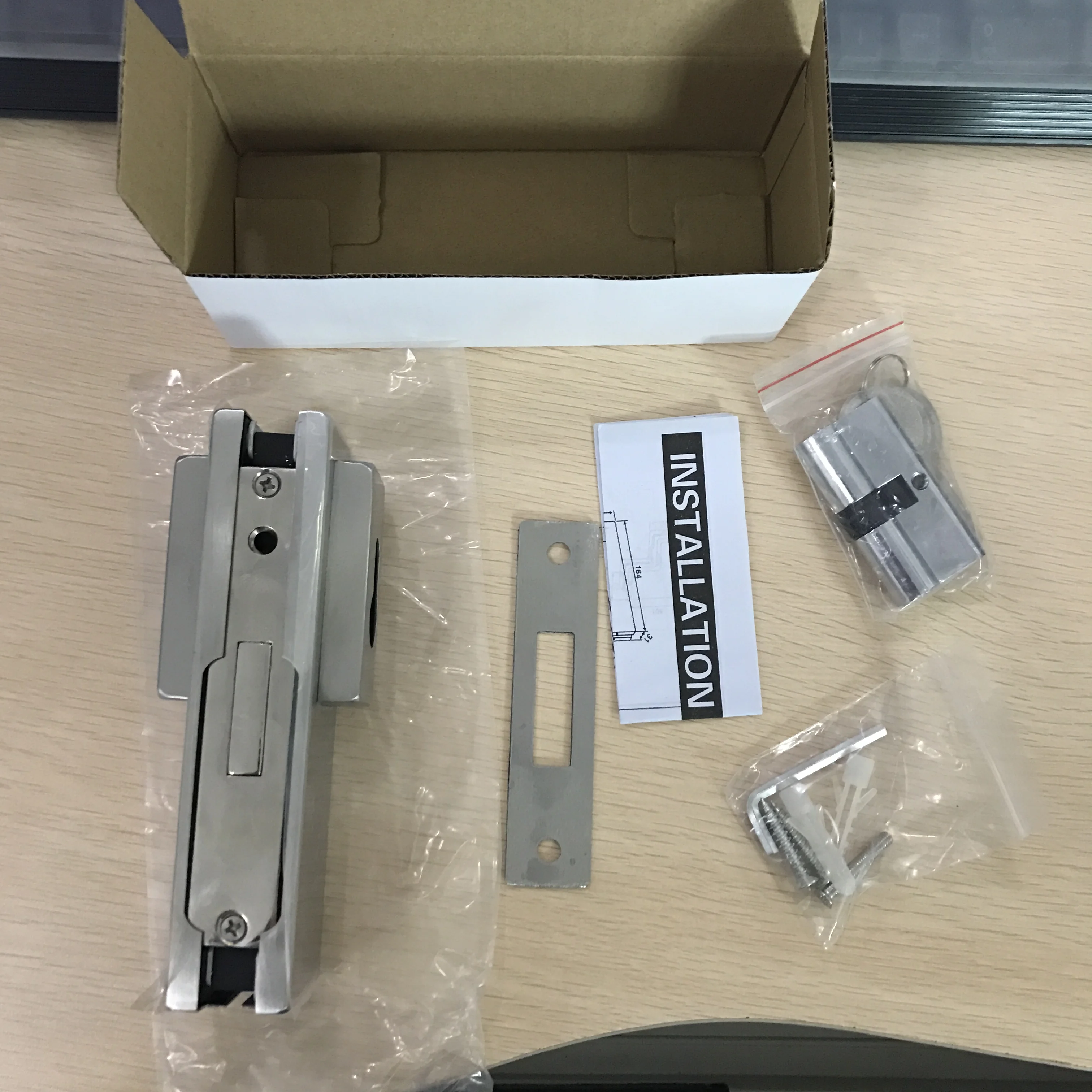 glass door patch fittings central lock patch fitting for frameless glass sliding doors