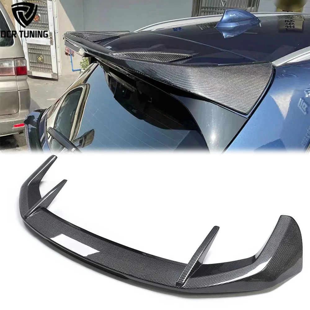 Carbon Fiber Roof Spoiler for BMW X3 G01 Back Trunk Top Wing Lip MP Style 2019+ Car Accessories Decoration
