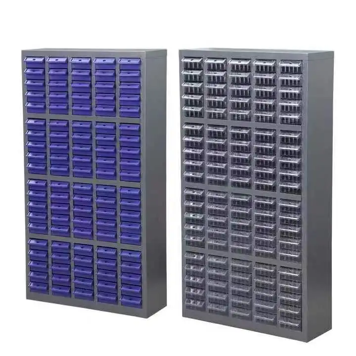 Drawer Parts Storage Cabinet Multi Purposes Plastic 100 Drawers Metal OEM Wooden Frame Heavy Duty Metal Cabinet 3 Years 10pcs