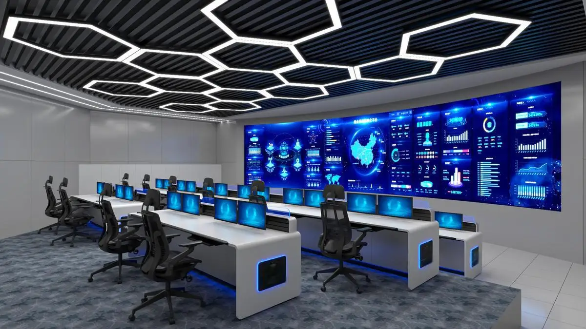 Kesino high-end console workstation integrated system central control room multi-location monitoring center operator consoles