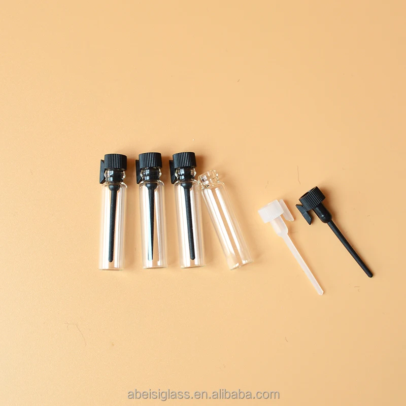 0.5ml 1ml 2ml 3ml 5ml Mini Clear Glass Vial Tube Perfume Sample Bottle Small Perfume Tester Bottle