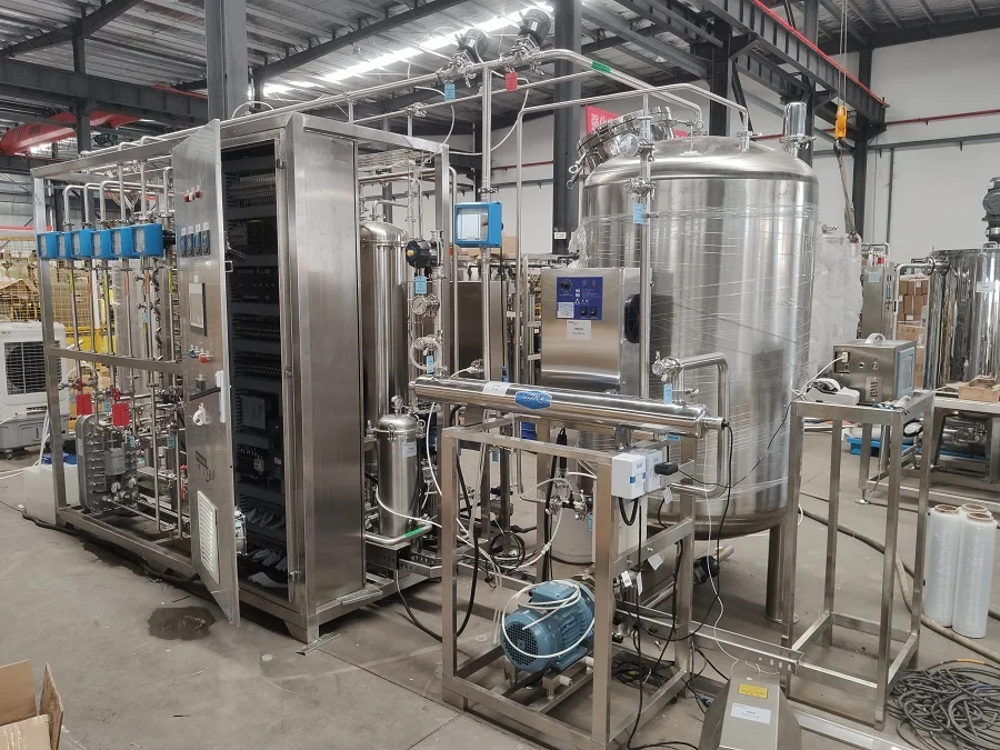 cGMP 500LPH Pasteurization RO EDI Water Purification System for Pharmaceutical Industry