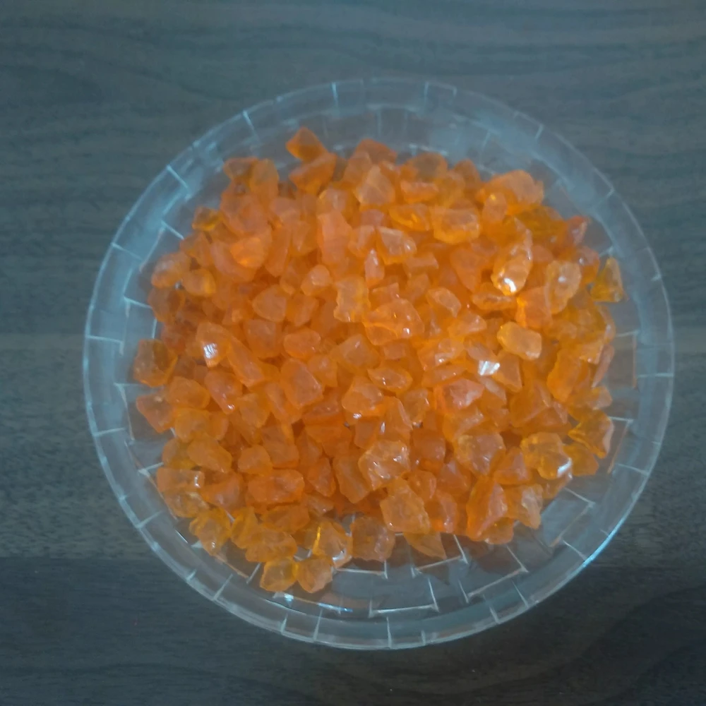 Sea glass for Christmas trees Decorative colored terrazzo crushed ocean sea broken glass