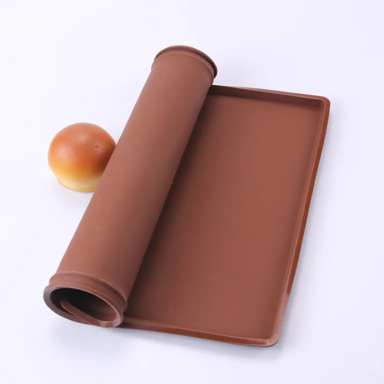 Silicone Swiss Cake Roll Pad for Baking Grill Barbecue Mat Essential Tool for Dishes & Pans