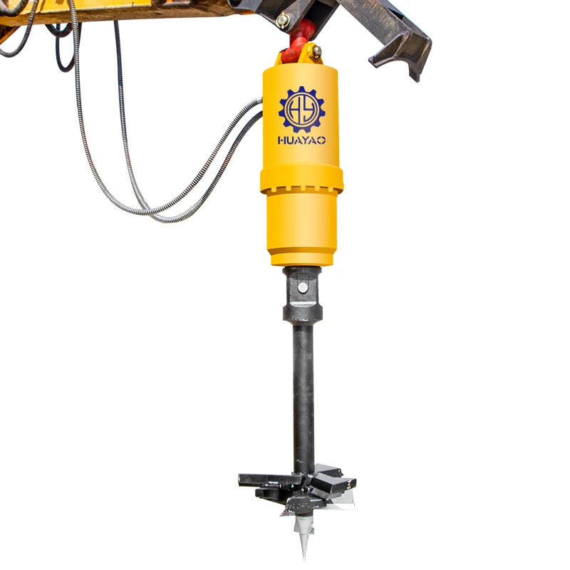 cone Log Splitter Tree Stump Removal Machine Wood Chip Crusher