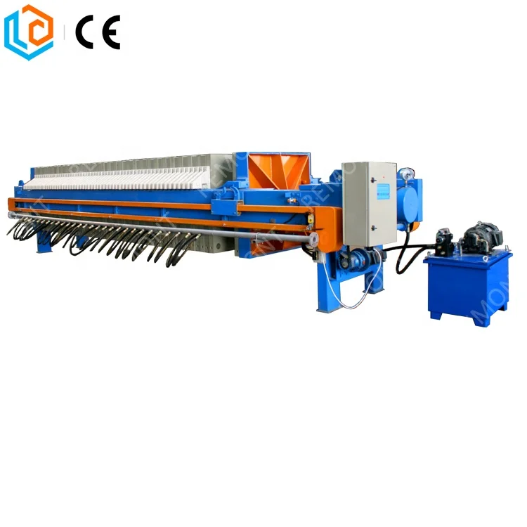 Filter press brewery for waste water