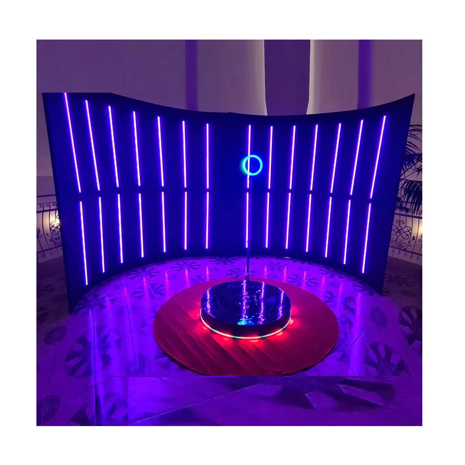 360 Photo Booth Wholesale Price Flight Case Portable 360 Degree Photo Booth  360 Photo Booth Backdrop Enclosure