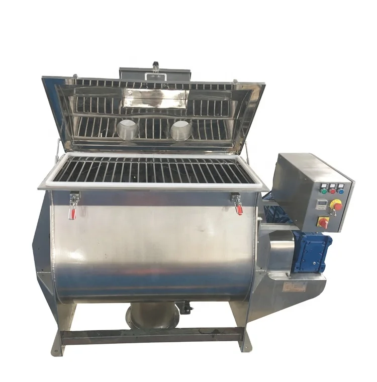 Single Shaft Paddle Powder Mixing Equipment For Washing Powder