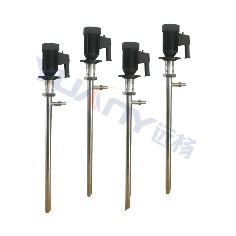 YUANYANG  Hand Type Self-priming Electric Drum Barrel Pump Screw Pump 1000mm 45 L /min 51mm 825w