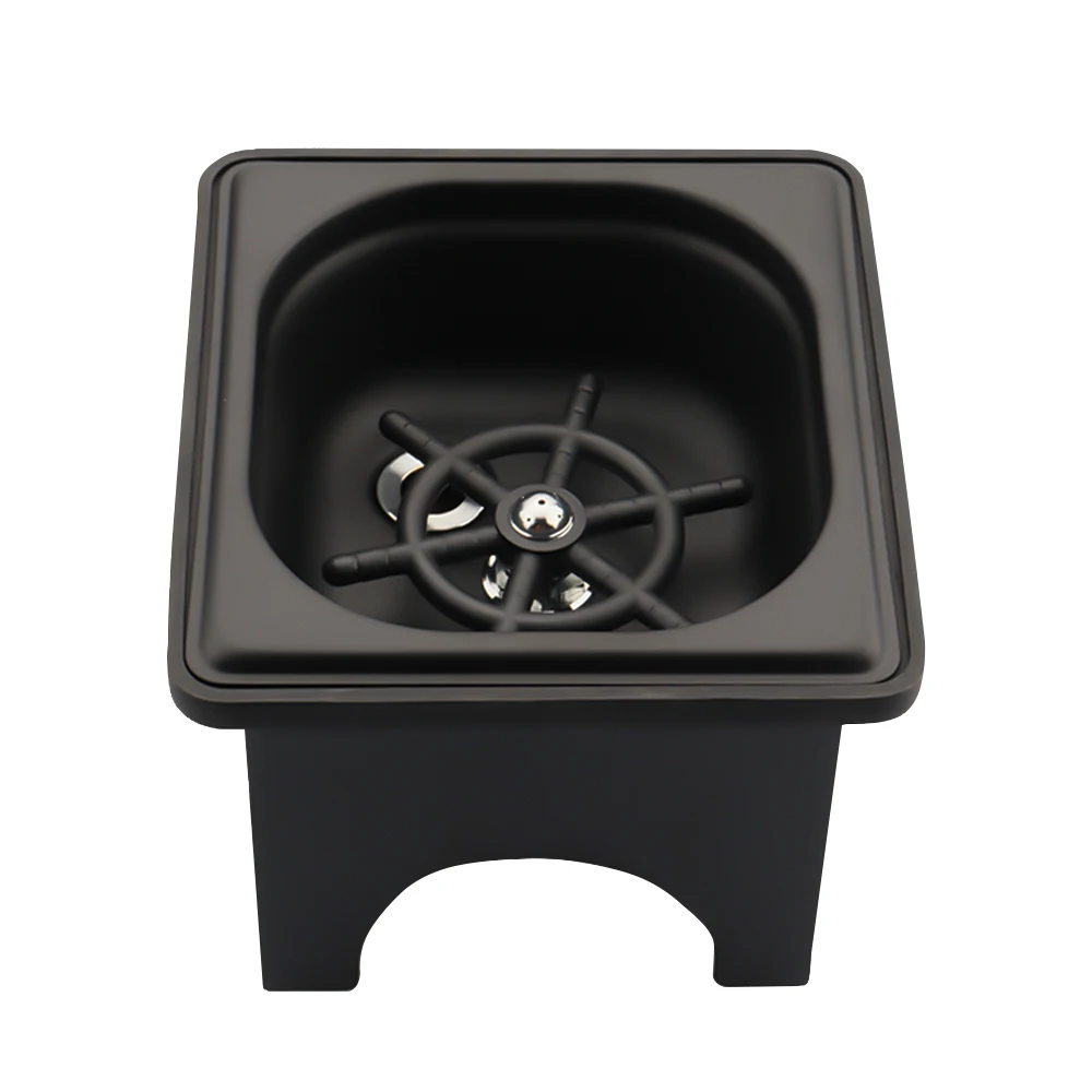 Stainless steel Milk Bottle Washer Black Glass Cup Washer Rinser High Pressure Glass Rinser Desktop Type with Frame