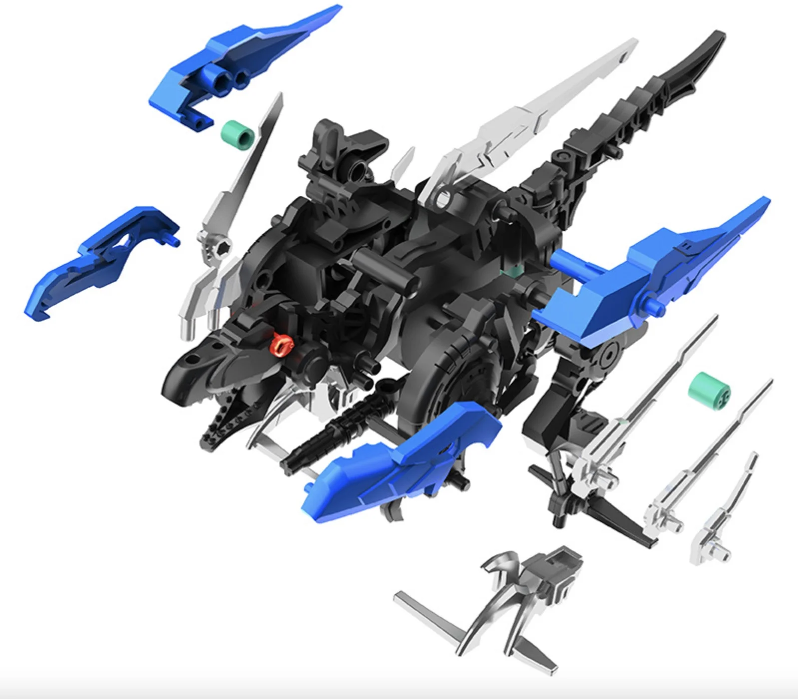 Clockwork WALKING Dinosaur Assembly Educational Toy Armored Model DIY Electric Robot Kit for Kids Science Engineering