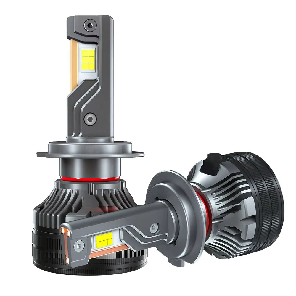 2024 Punisher H1/H4 /H7/H8/H9/H11/9005/9006/HB/HB3 LED Bulbs Triple Copper Pipes (Unique) Ultra-Bright LED Chips